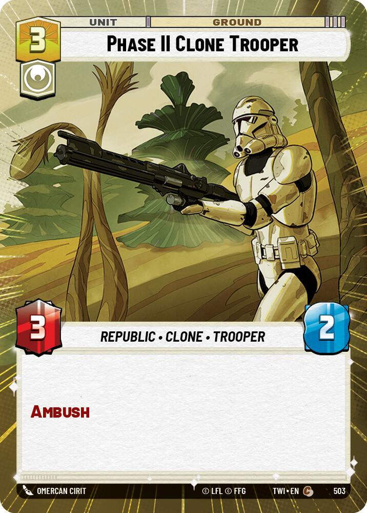 Phase II Clone Trooper (Hyperspace) (TWI) (503)