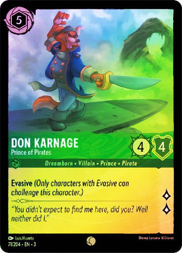 Don Karnage - Prince of Pirates (LOR_ITI) / Foil