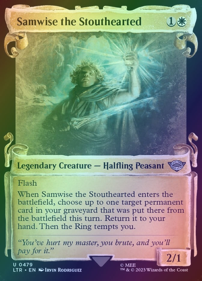 Samwise the Stouthearted (LTR) (479) / Showcase / Foil