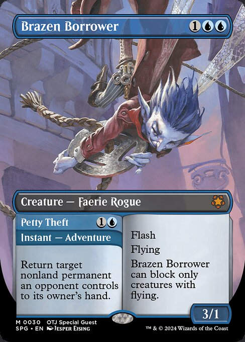 Brazen Borrower // Petty Theft (spg) (30) / Foil