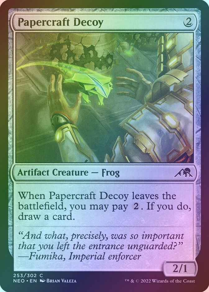Papercraft Decoy (NEO) (253) / Foil