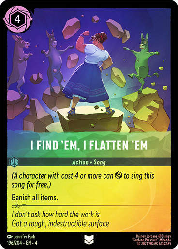 I Find 'Em, I Flatten 'Em (LOR_URS) / Foil