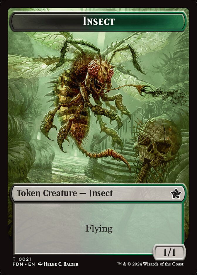 Insect // Goblin (TFDN) (21 // 18) — cara 1 de 2