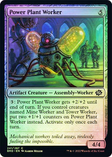 Power Plant Worker (BRO) / Foil