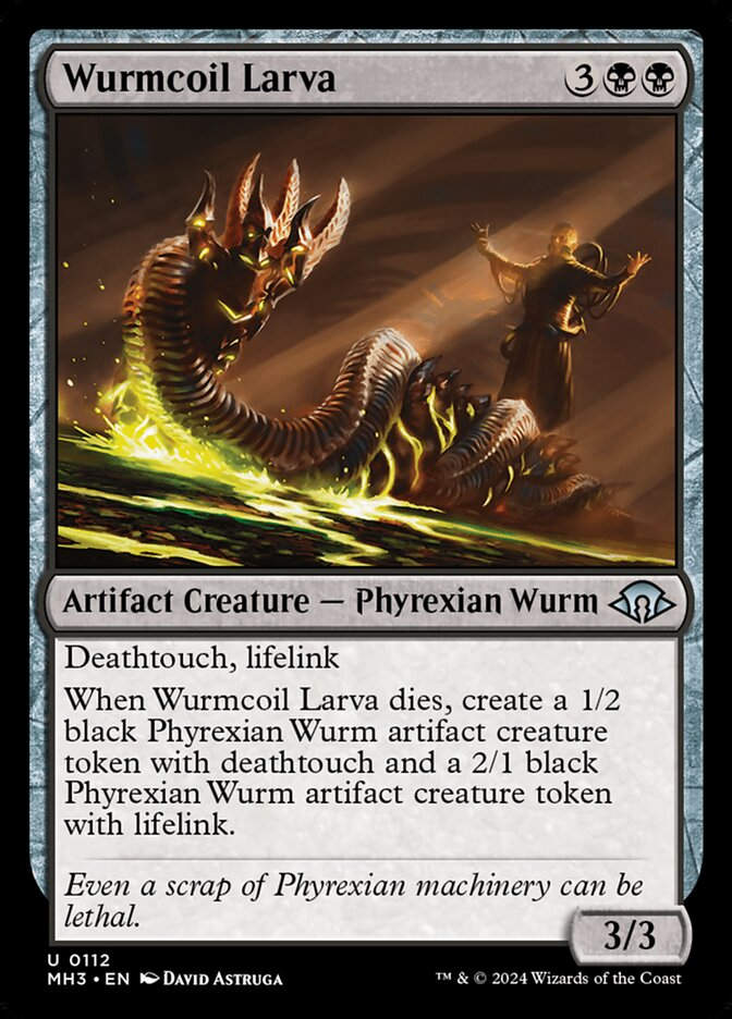 Wurmcoil Larva (MH3) (112)