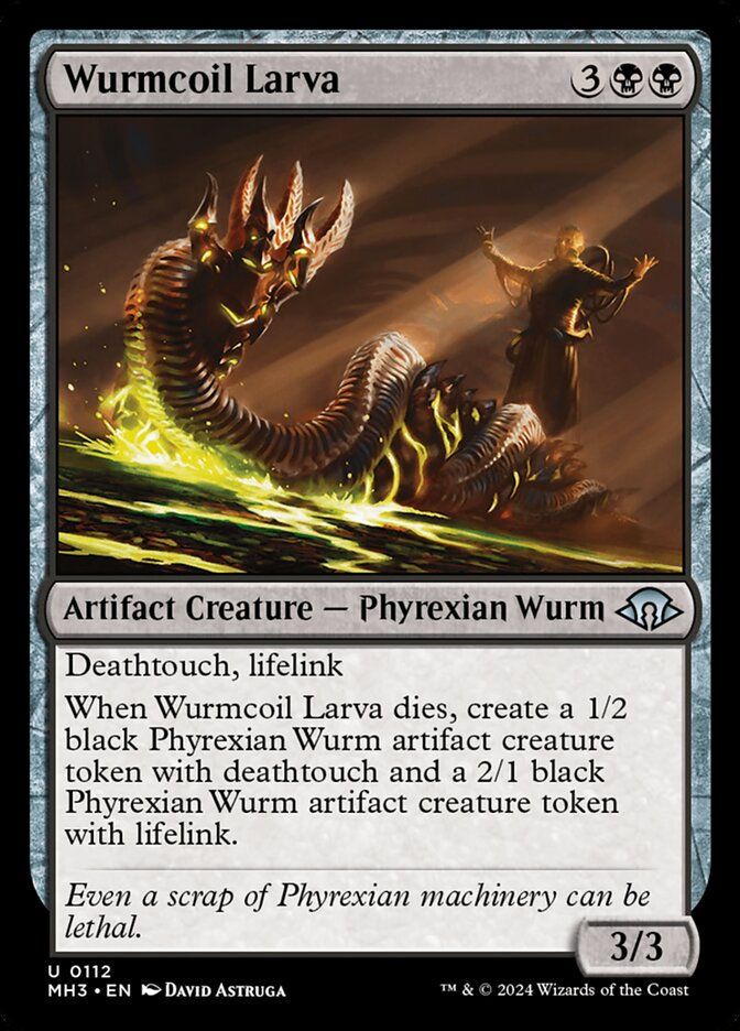 Wurmcoil Larva (MH3) (112)