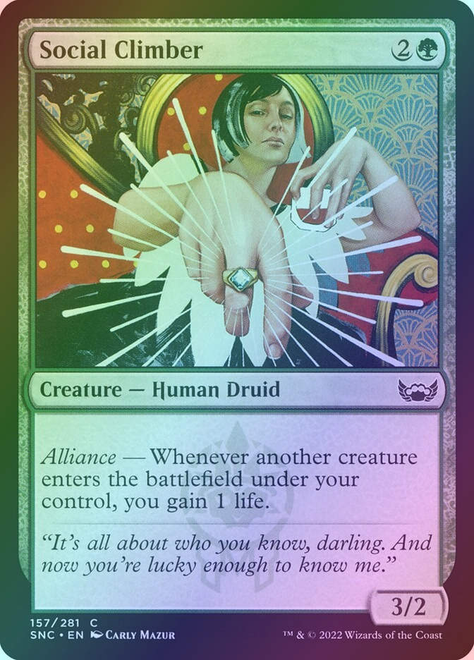 Social Climber (SNC) (157) / Foil