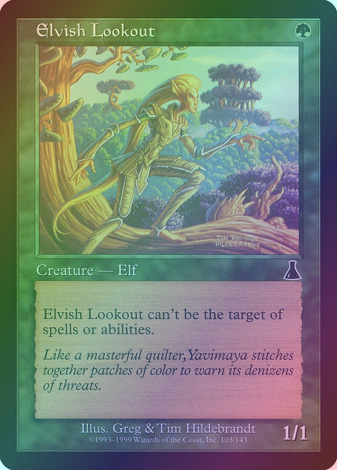 Elvish Lookout (UDS) (103) / Foil