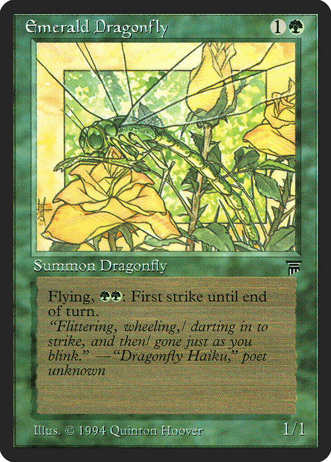 Emerald Dragonfly (leg)