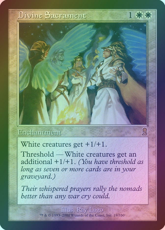 Divine Sacrament (ODY) (19) / Foil