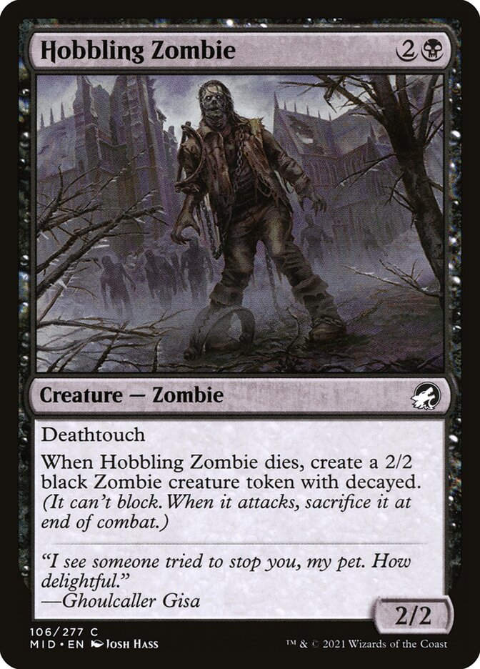 Hobbling Zombie (MID) (106)