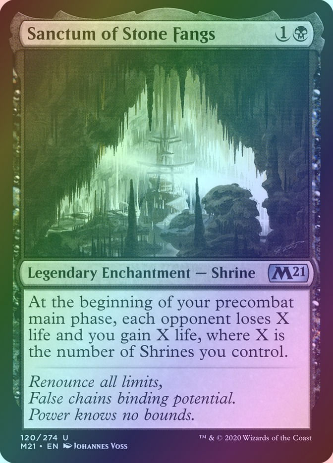Sanctum of Stone Fangs (M21) (120) / Foil