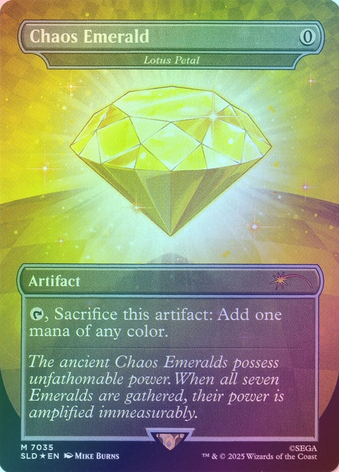 Lotus Petal (SLD) (7035) / Borderless / Foil