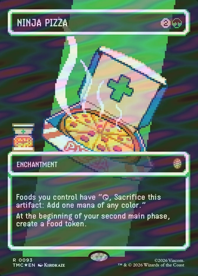 Ninja Pizza (TMC) (93) / Surge Foil
