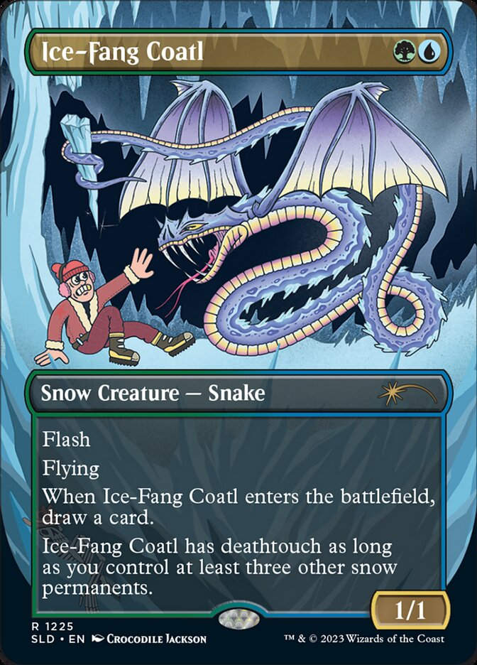 Ice-Fang Coatl (SLD) (1225) / Borderless