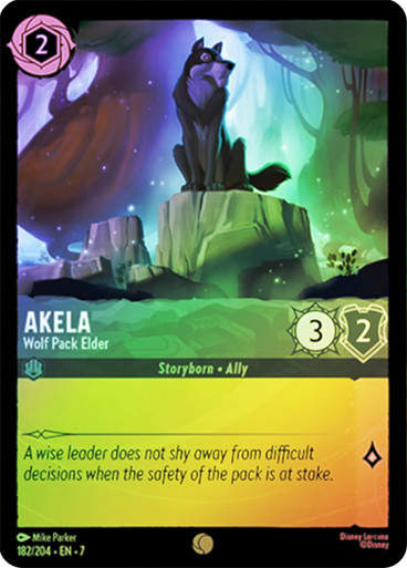 Akela - Wolf Pack Elder (LOR_ARC) / Foil