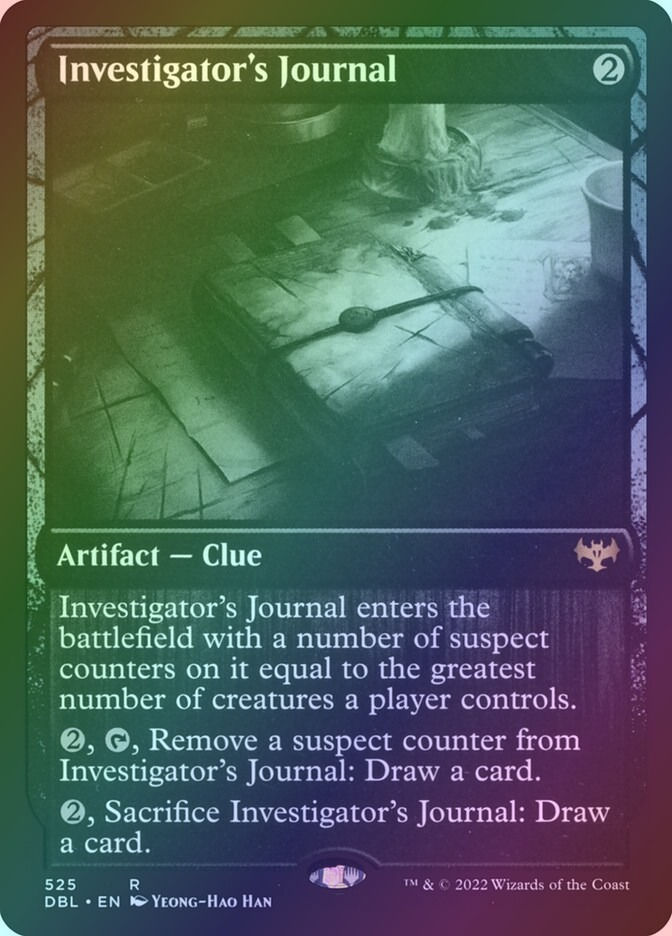Investigator's Journal (DBL) (525) / Foil