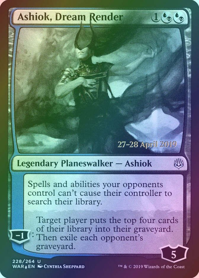 Ashiok, Dream Render (PWAR) (228s) / Foil