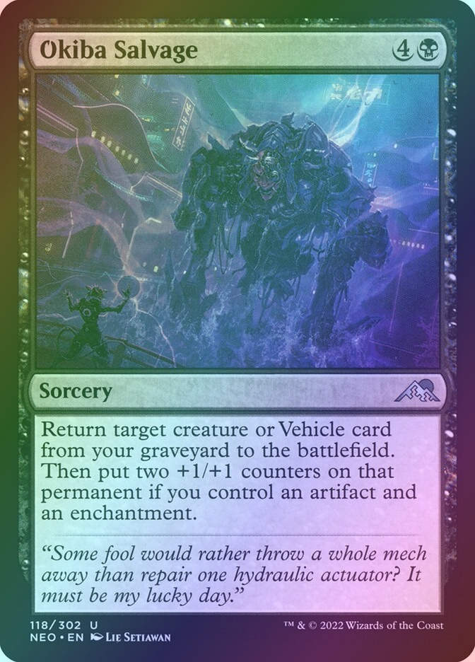 Okiba Salvage (NEO) (118) / Foil