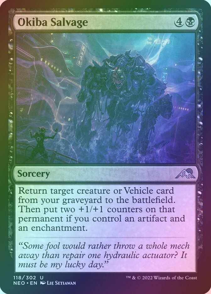 Okiba Salvage (NEO) (118) / Foil