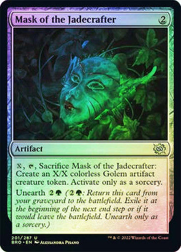 Mask of the Jadecrafter (BRO) / Foil