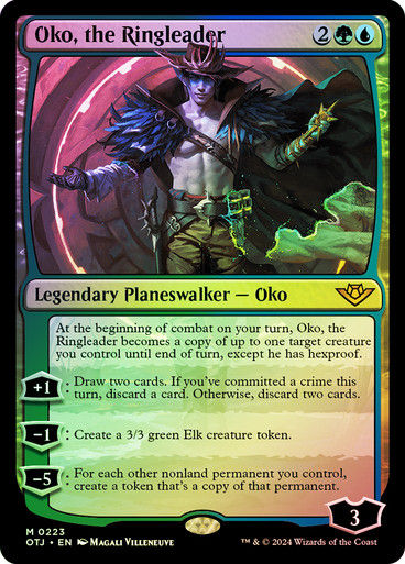 Oko, the Ringleader (otj) (223) / Foil