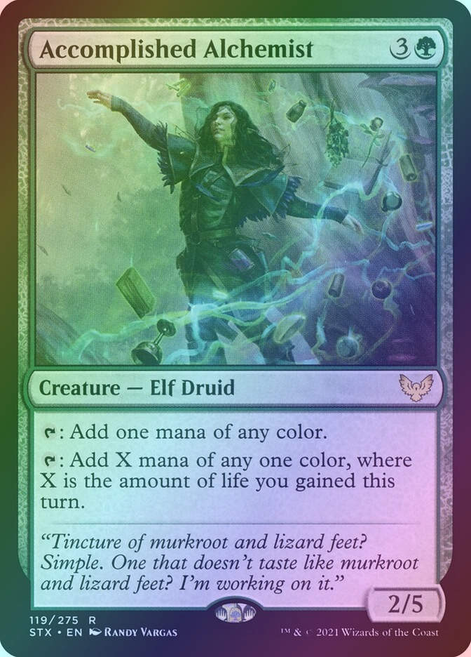 Accomplished Alchemist (STX) (119) / Foil