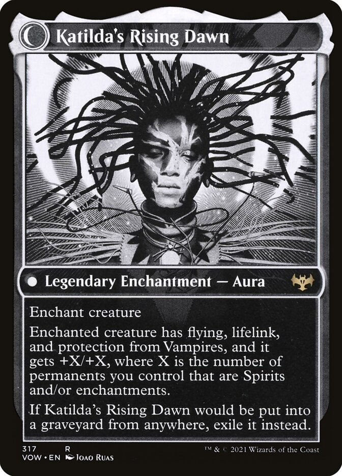 Katilda, Dawnhart Martyr // Katilda's Rising Dawn (VOW) (317) / Showcase — cara 2 de 2