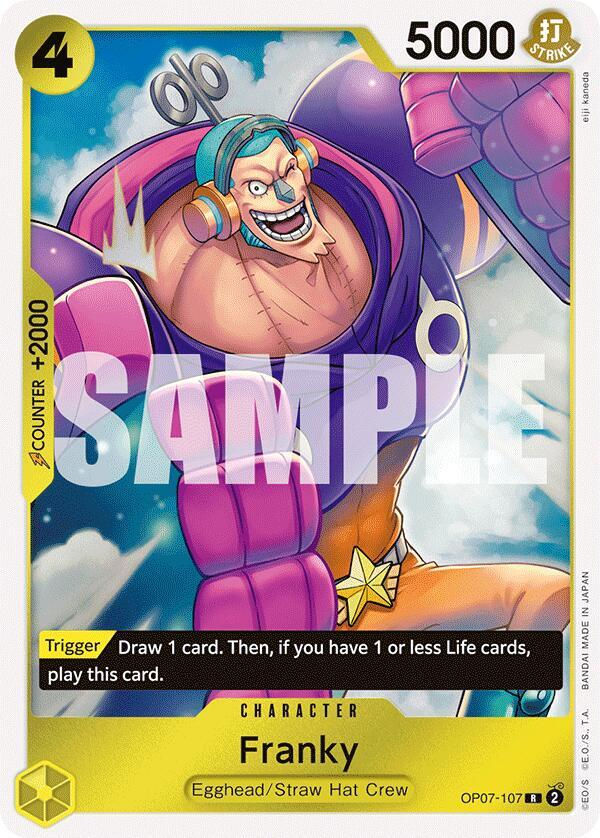 Franky (OP07-107) / Foil