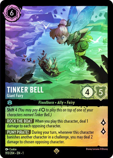 Tinker Bell - Giant Fairy (LOR_TFC) / Foil