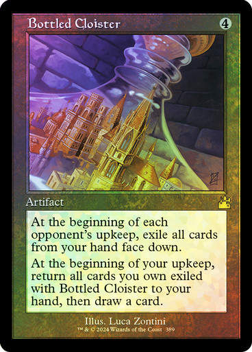 Bottled Cloister (rvr) (389) / Retro / Foil