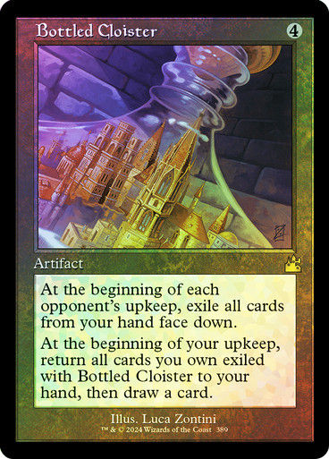 Bottled Cloister (rvr) (389) / Retro / Foil