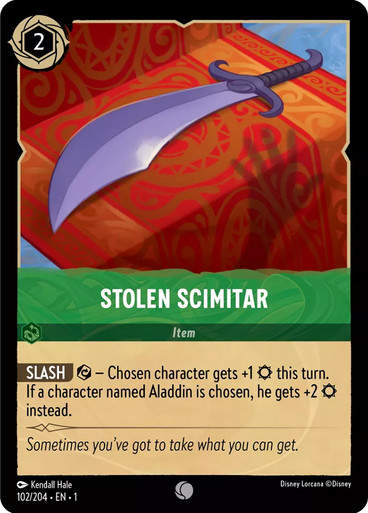 Stolen Scimitar (LOR_TFC)