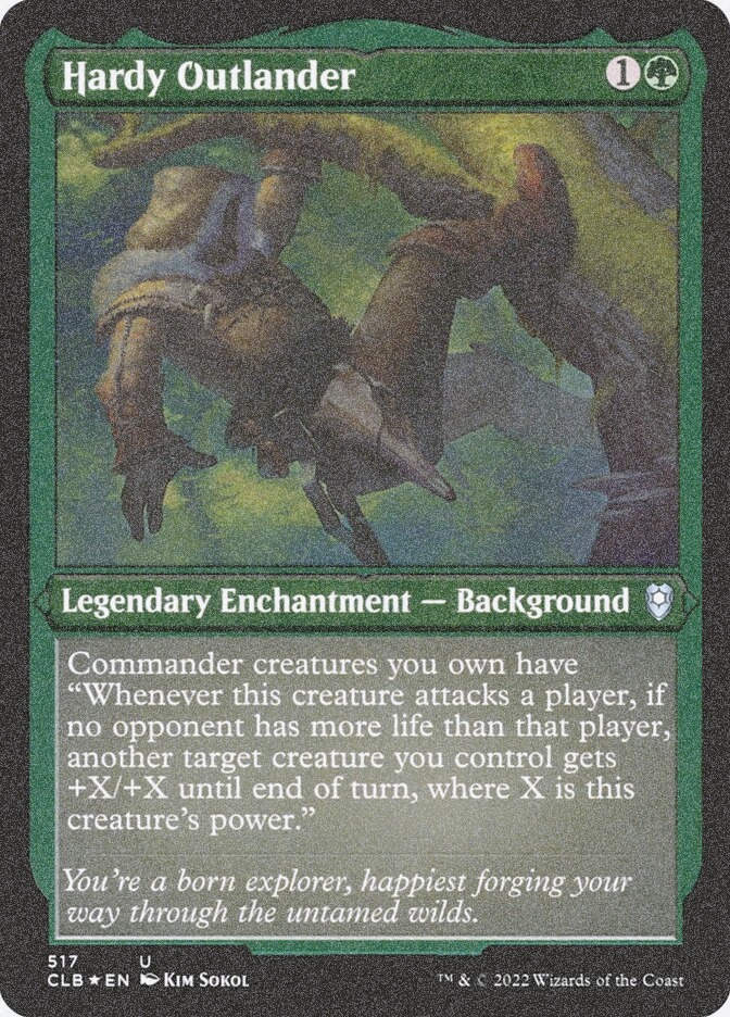 Hardy Outlander (CLB) (517) / Foil Etched