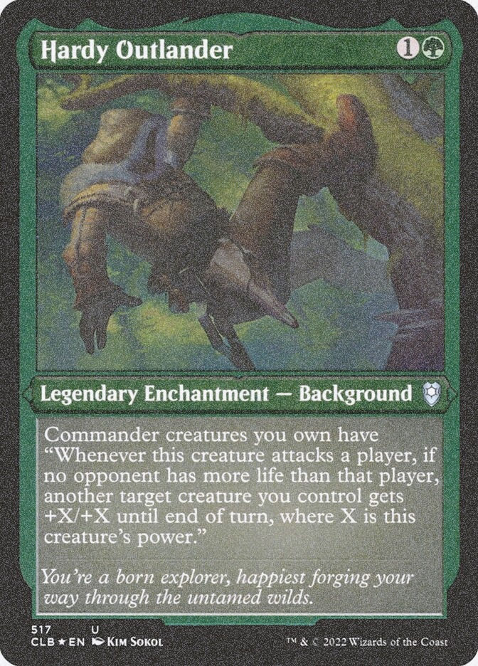 Hardy Outlander (CLB) (517) / Foil Etched
