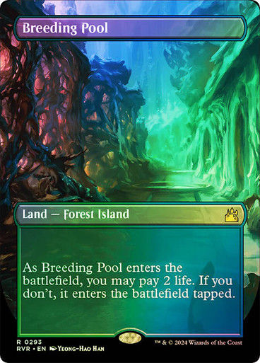 Breeding Pool (rvr) (293) / Borderless / Foil