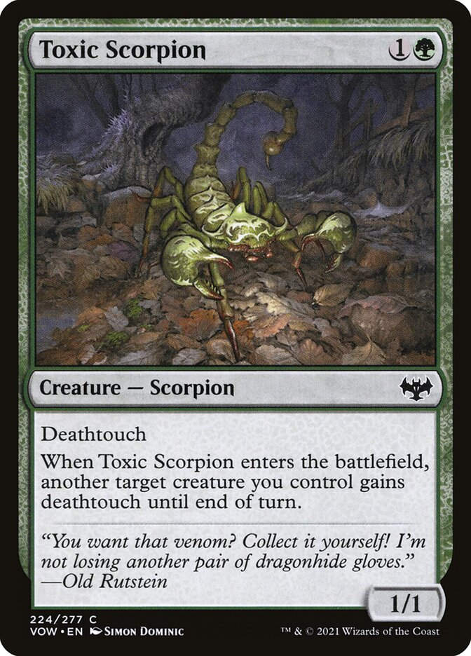Toxic Scorpion (VOW) (224)