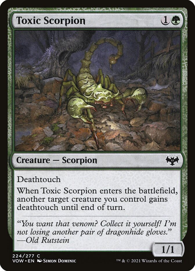 Toxic Scorpion (VOW) (224)