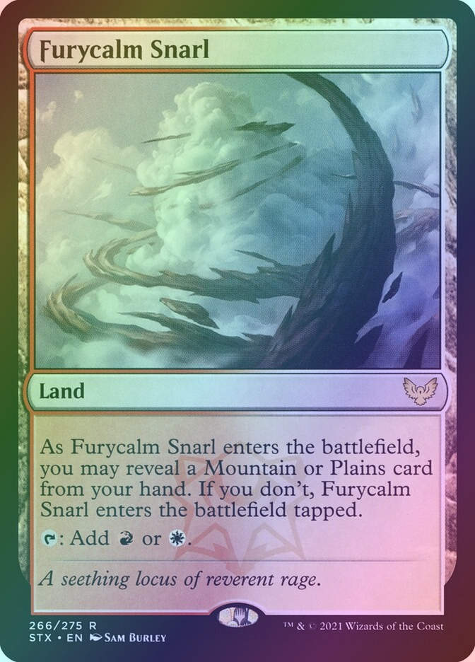 Furycalm Snarl (STX) (266) / Foil