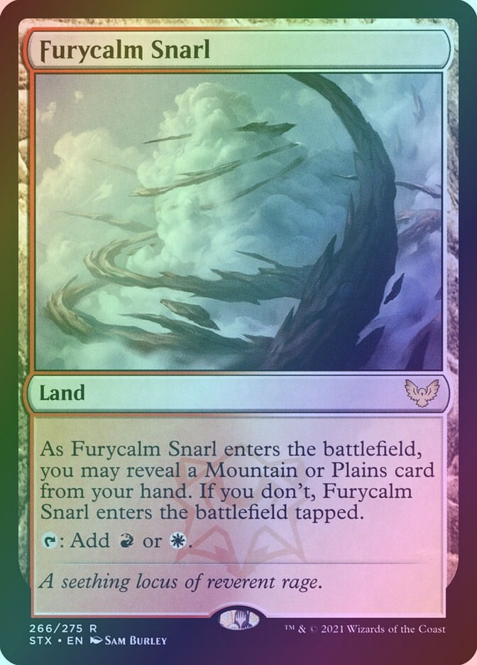Furycalm Snarl (STX) (266) / Foil