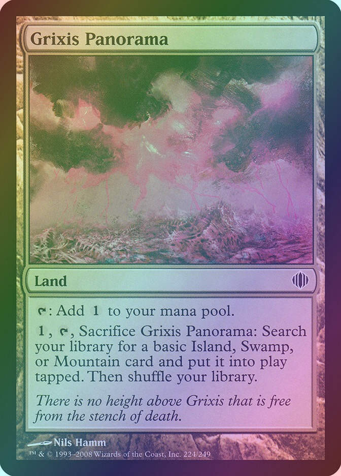 Grixis Panorama (ALA) (224) / Foil
