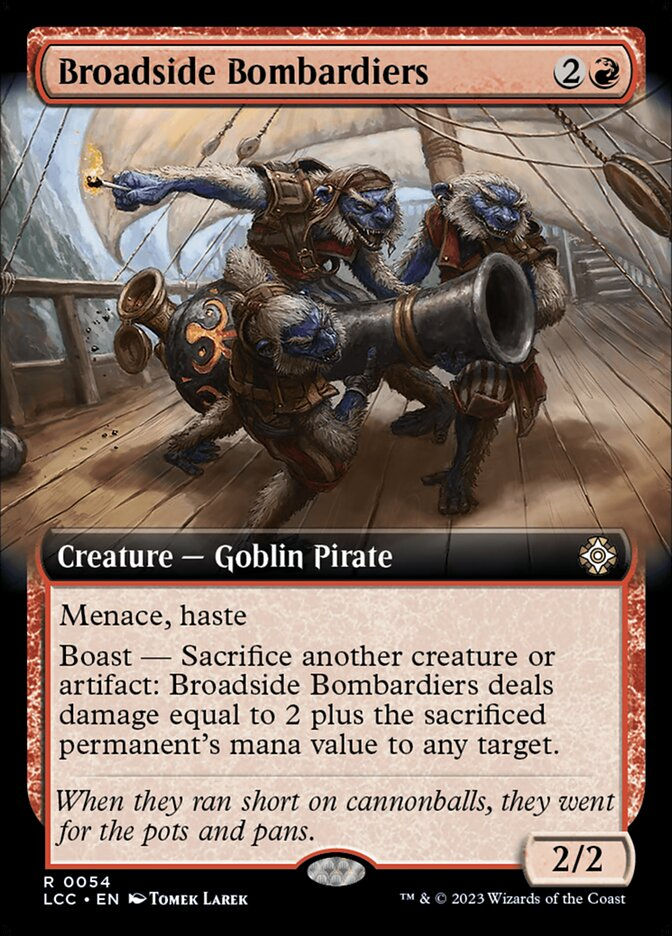 Broadside Bombardiers (LCC) (54) / Extended Art