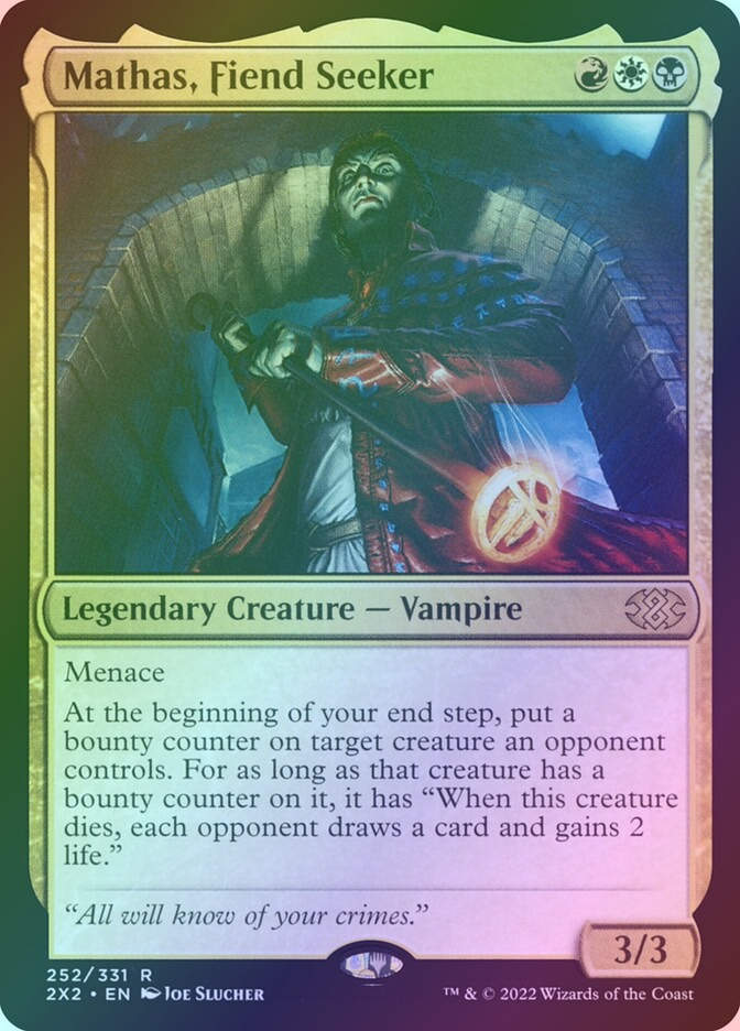 Mathas, Fiend Seeker (2X2) (252) / Foil