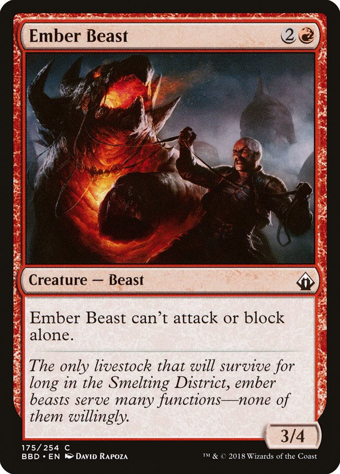 Ember Beast (BBD) (175) / Foil