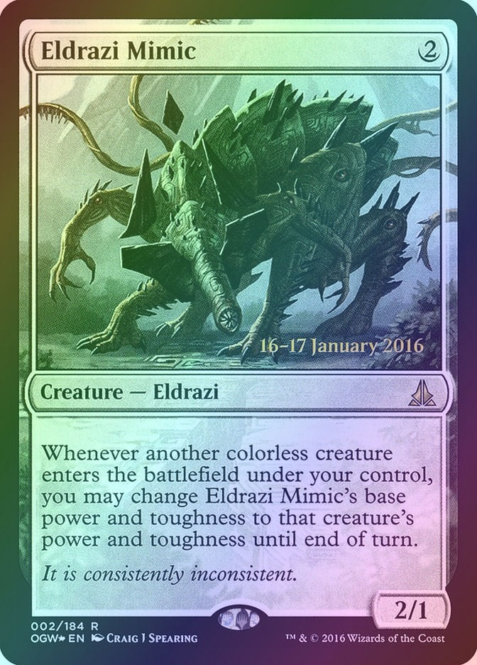 Eldrazi Mimic (POGW) (2s) / Foil