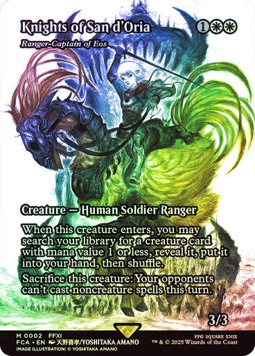 Ranger-Captain of Eos (FCA) (2) / Borderless / Foil