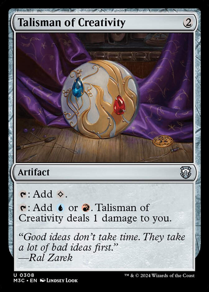 Talisman of Creativity (m3c) (308)