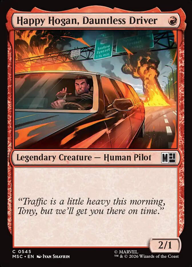 Happy Hogan, Dauntless Driver (MSC) (545)