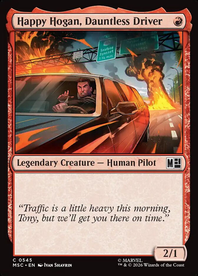 Happy Hogan, Dauntless Driver (MSC) (545)