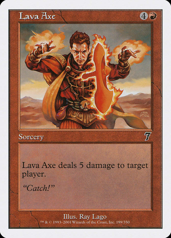 Lava Axe (7ED) (199)